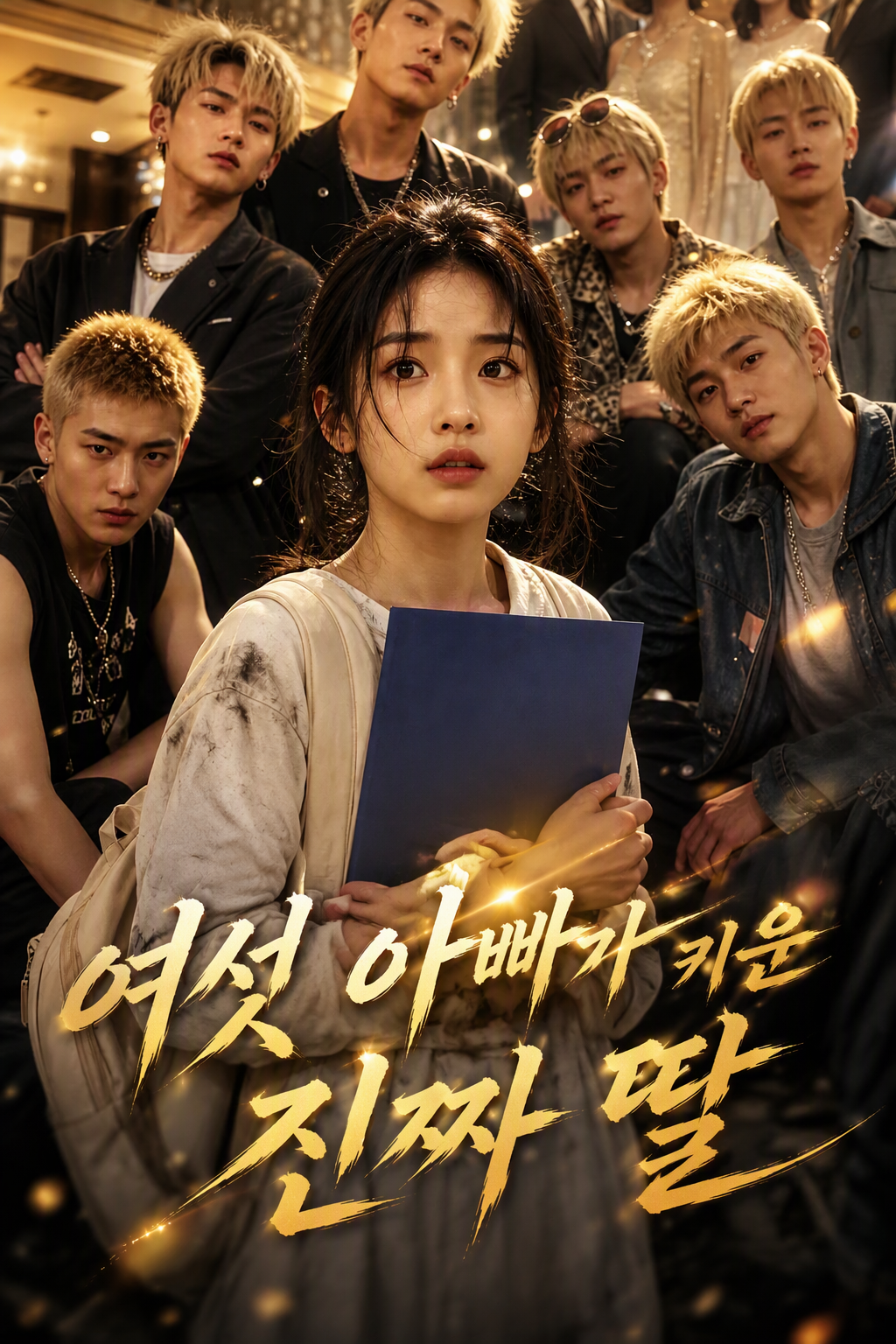 여섯 아빠가 키운 진짜 딸
