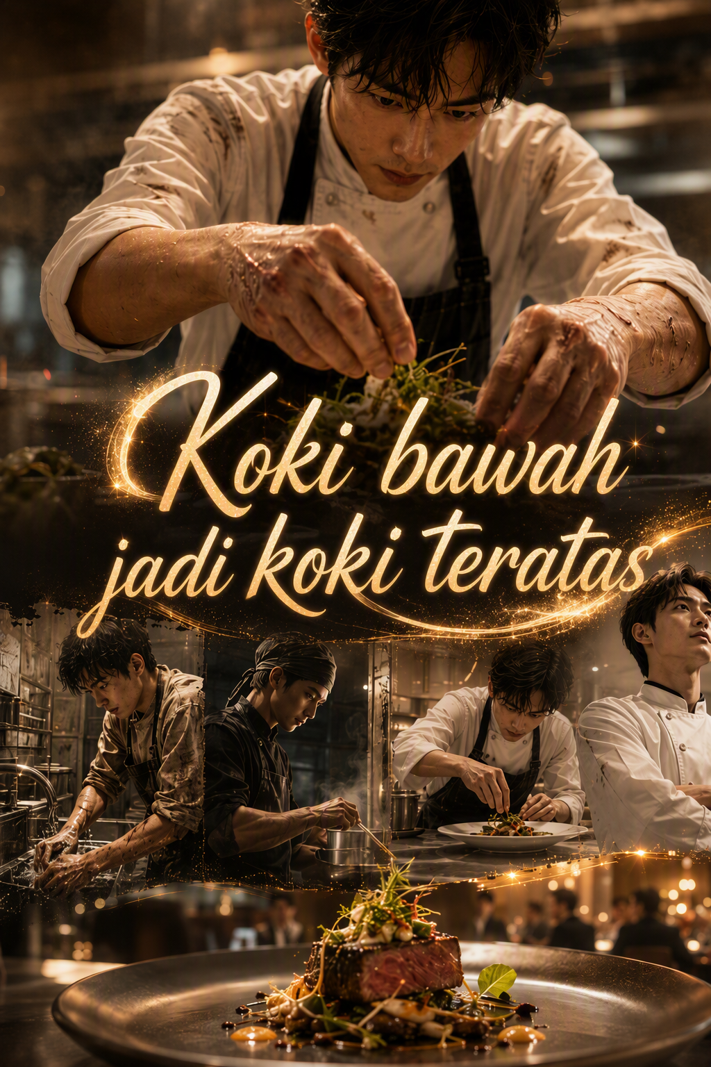 Koki bawah jadi koki teratas