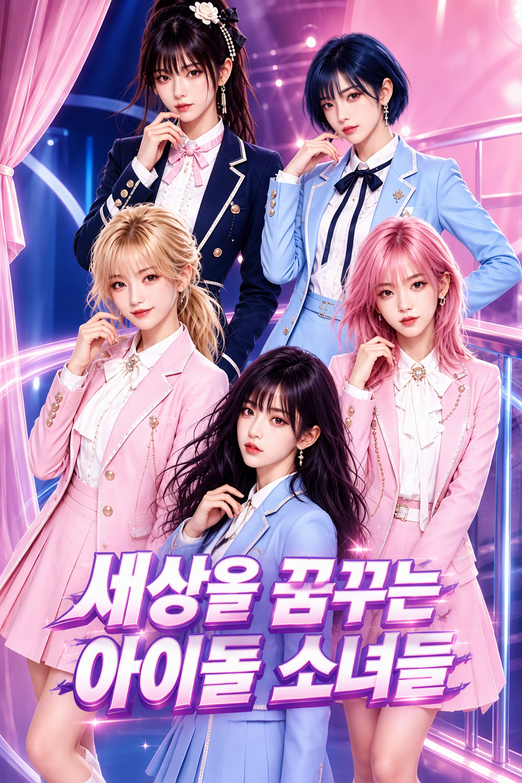 세상을 꿈꾸는 아이돌 소녀들