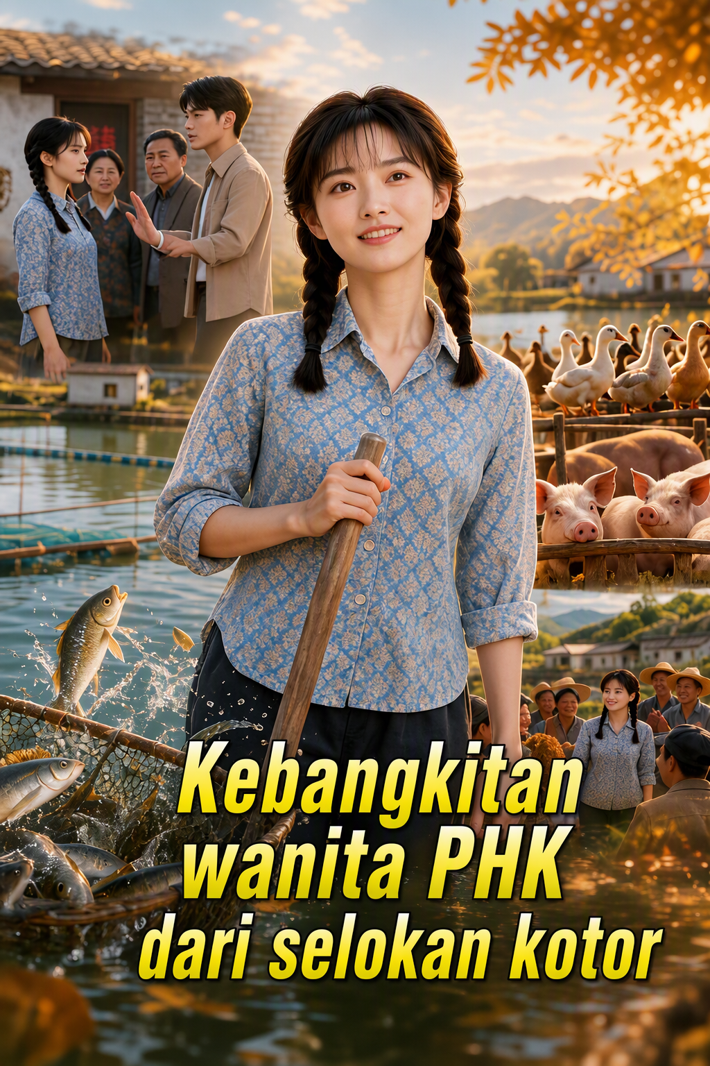 Kebangkitan wanita PHK dari selokan kotor