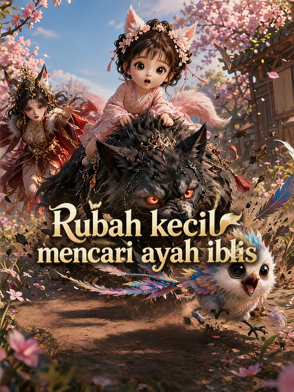 Rubah kecil mencari ayah iblis
