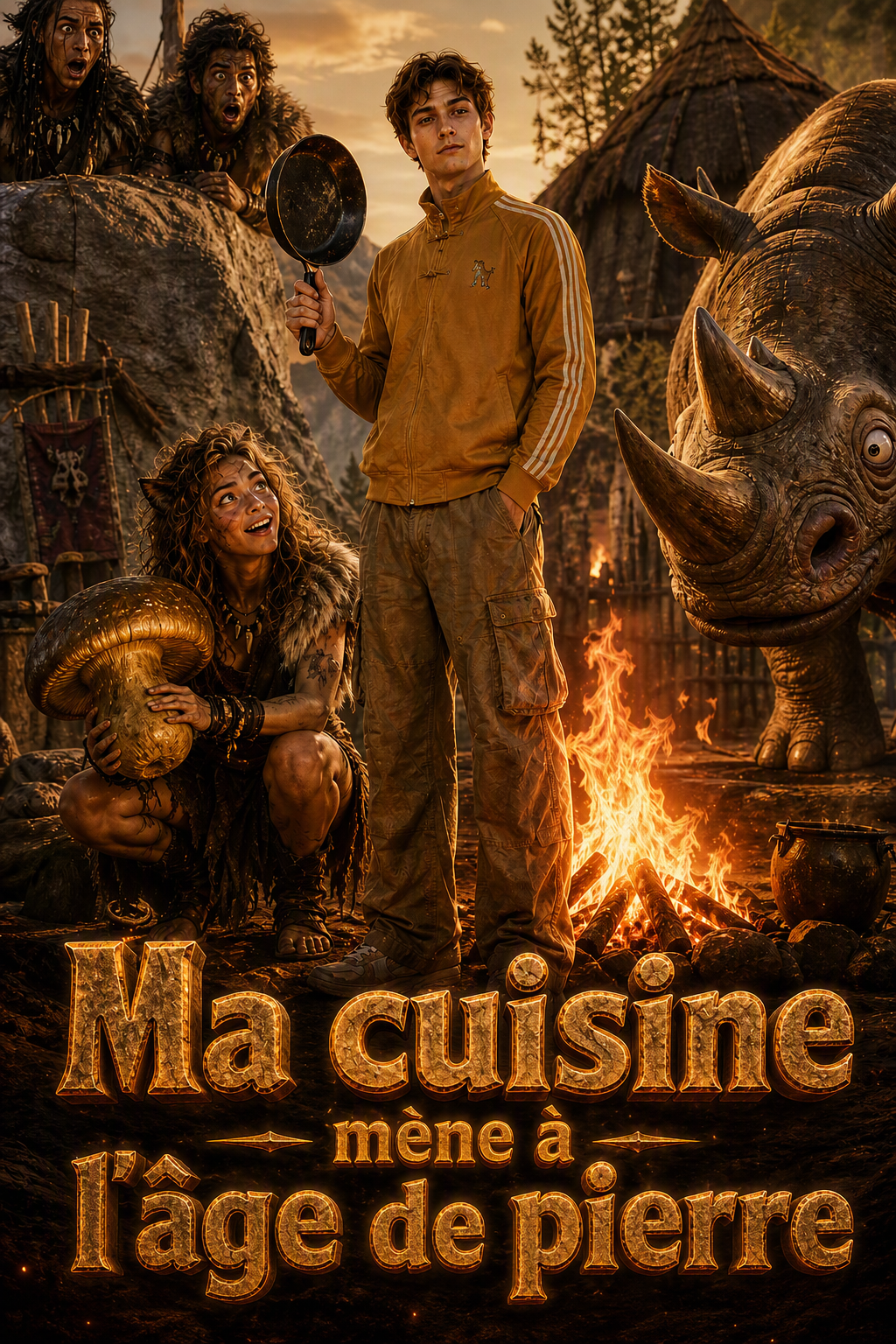 Ma cuisine mène à l'âge de pierre