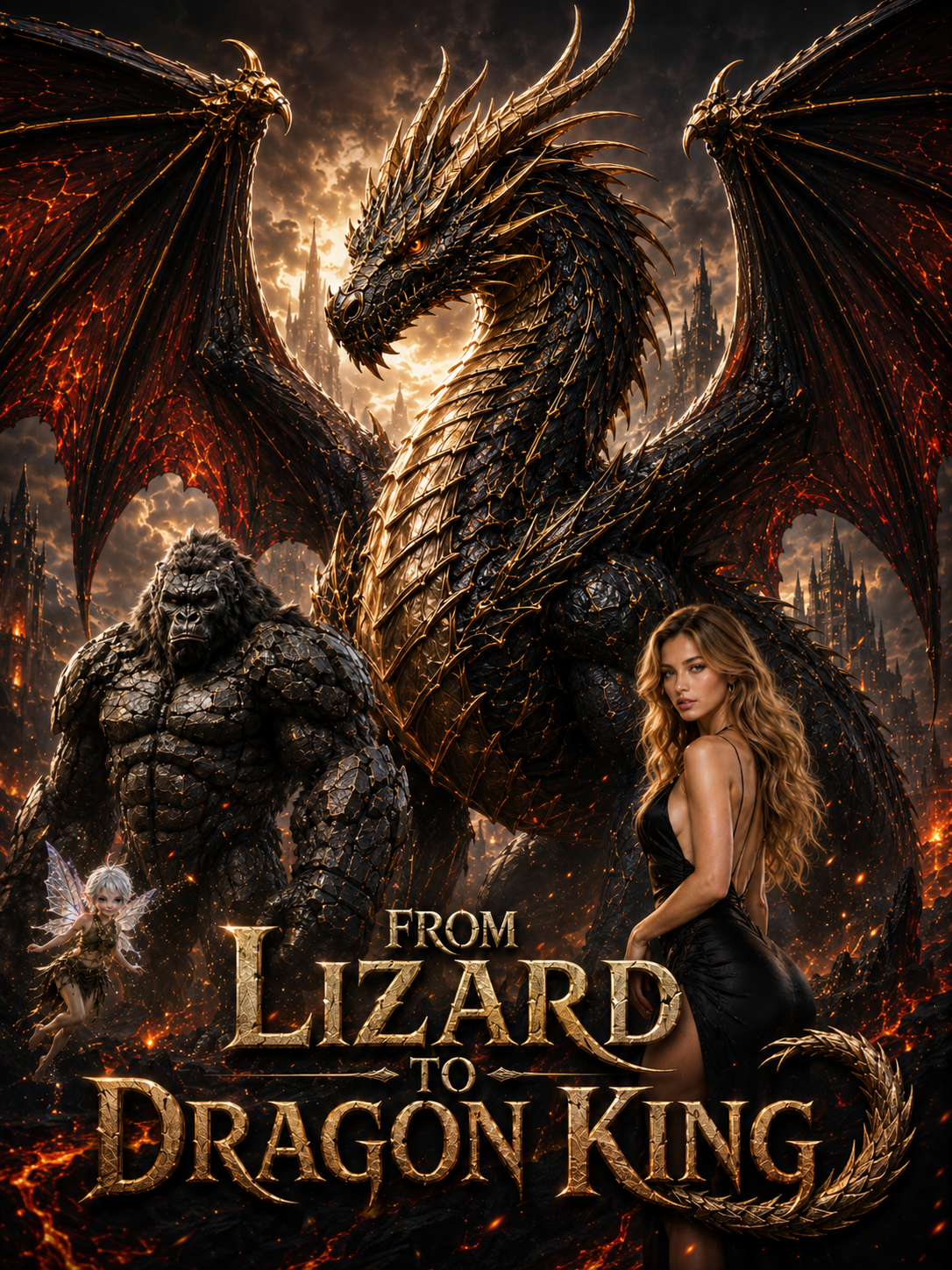 From Lizard to Dragon King
