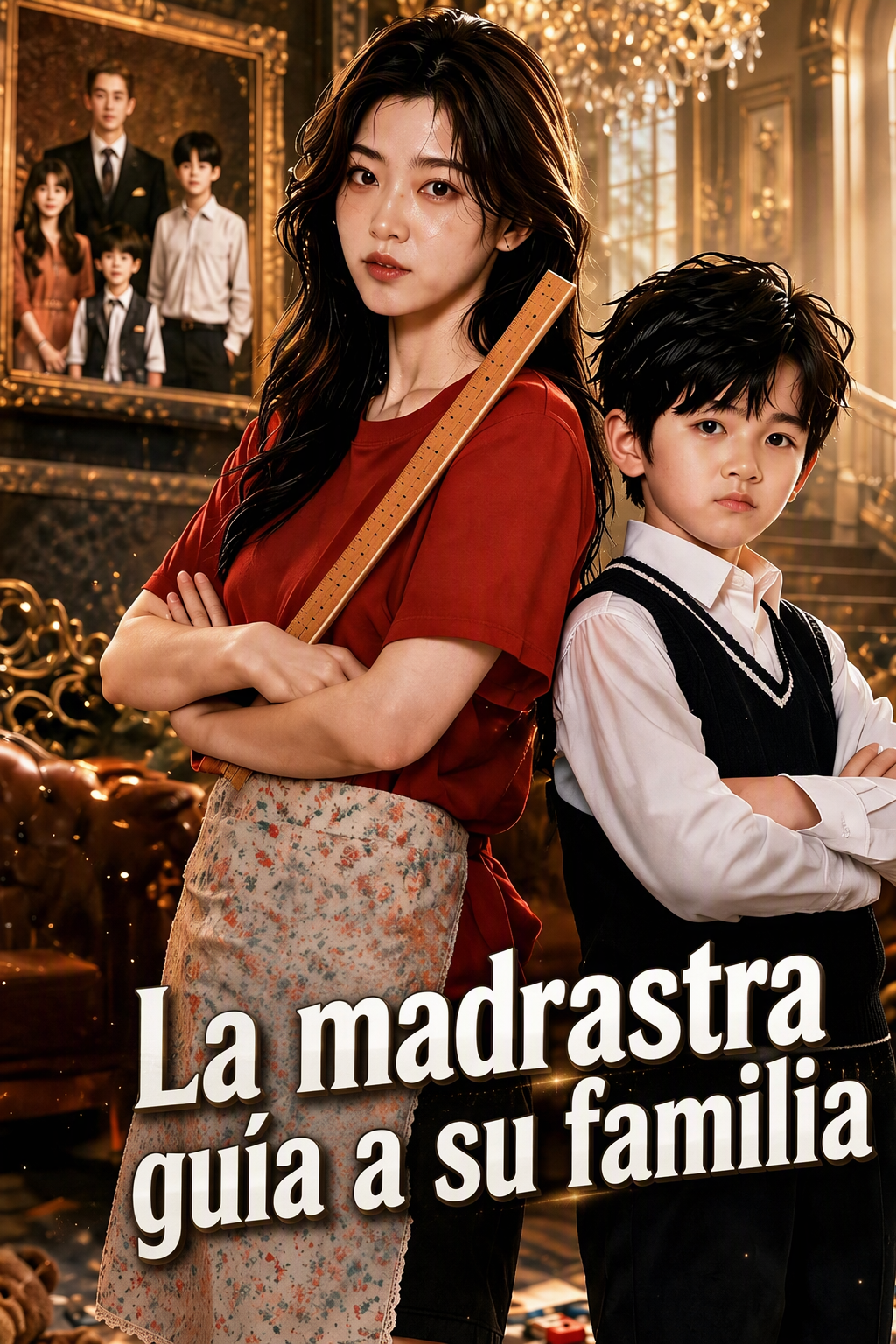 La madrastra guía a su familia