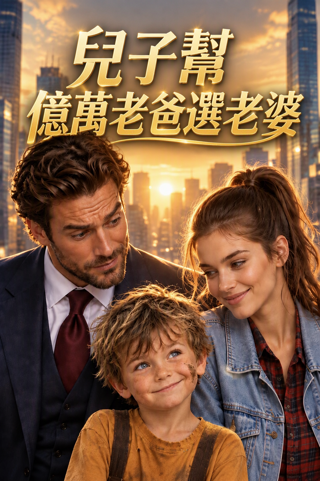 兒子幫億萬老爸選老婆