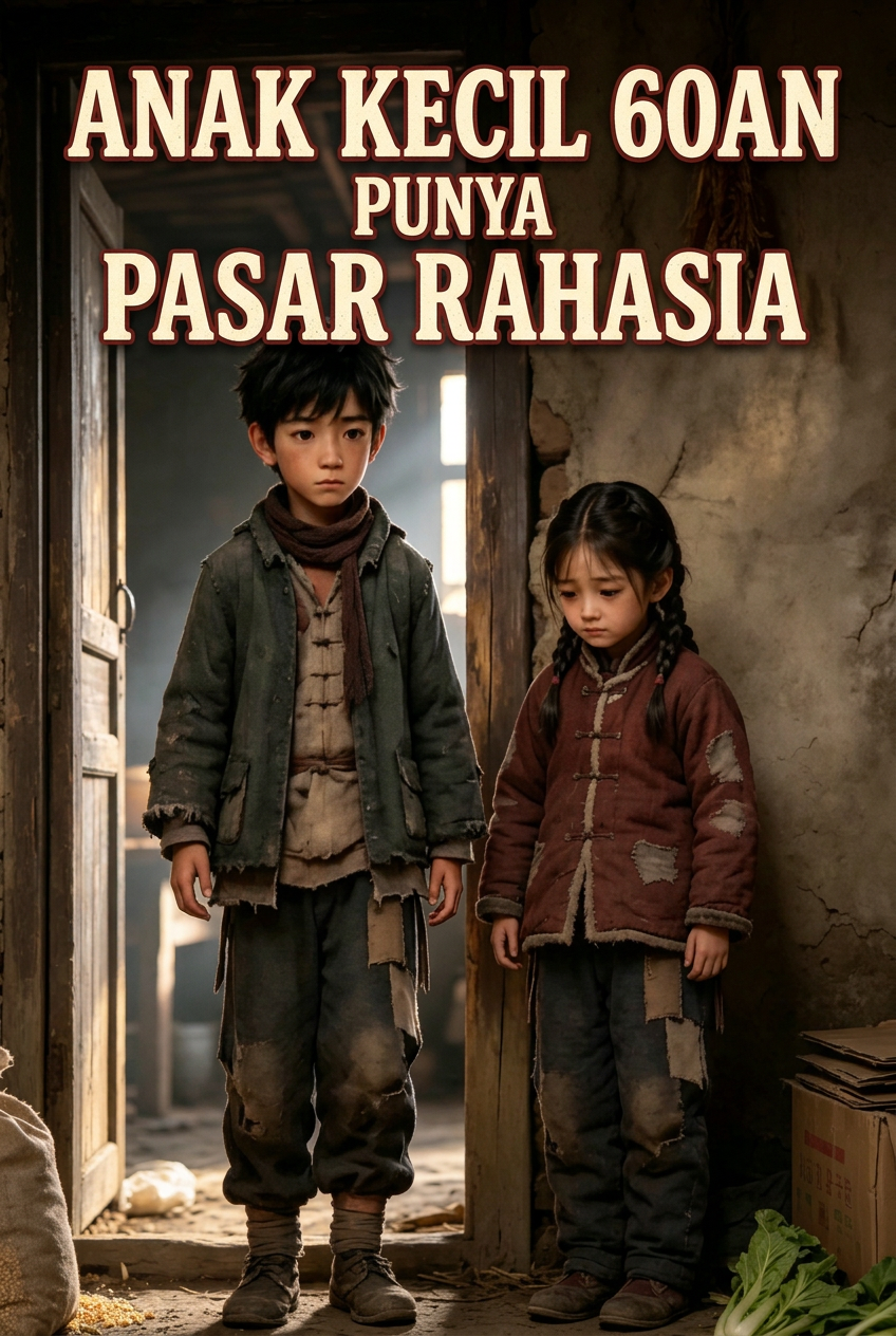 Anak kecil 60an punya pasar rahasia