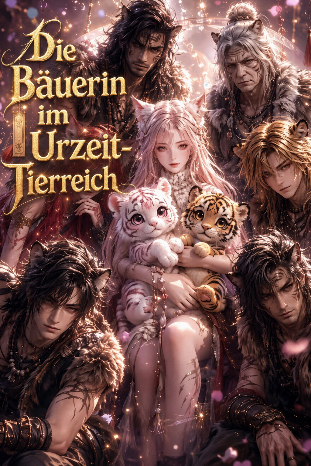 Die Bäuerin im Urzeit-Tierreich
