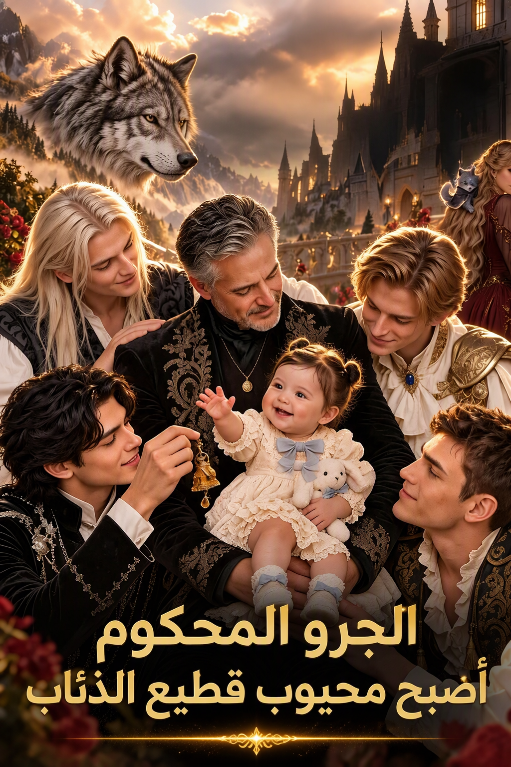الجرو المحكوم أصبح محبوب قطيع الذئاب