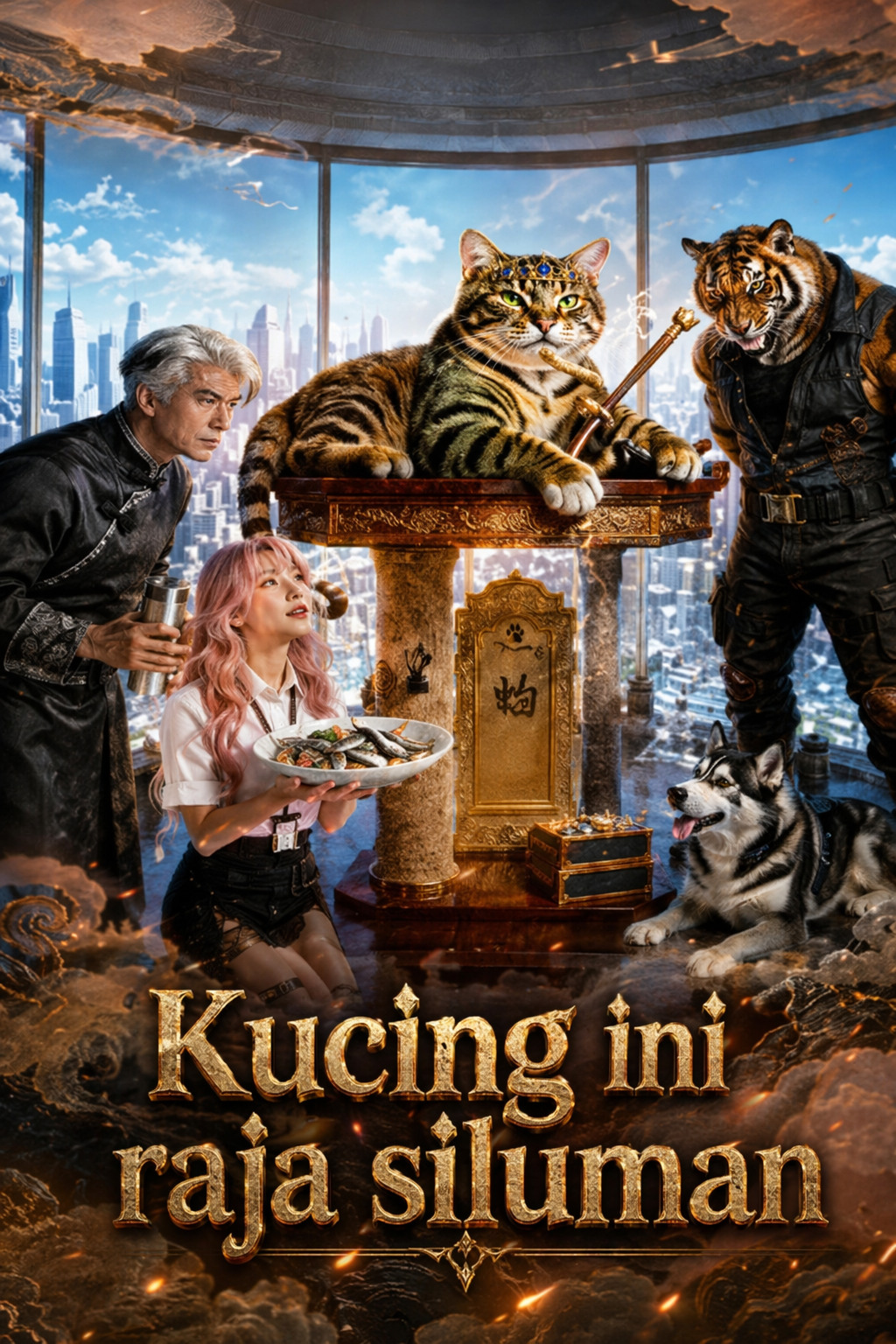 Kucing ini raja siluman