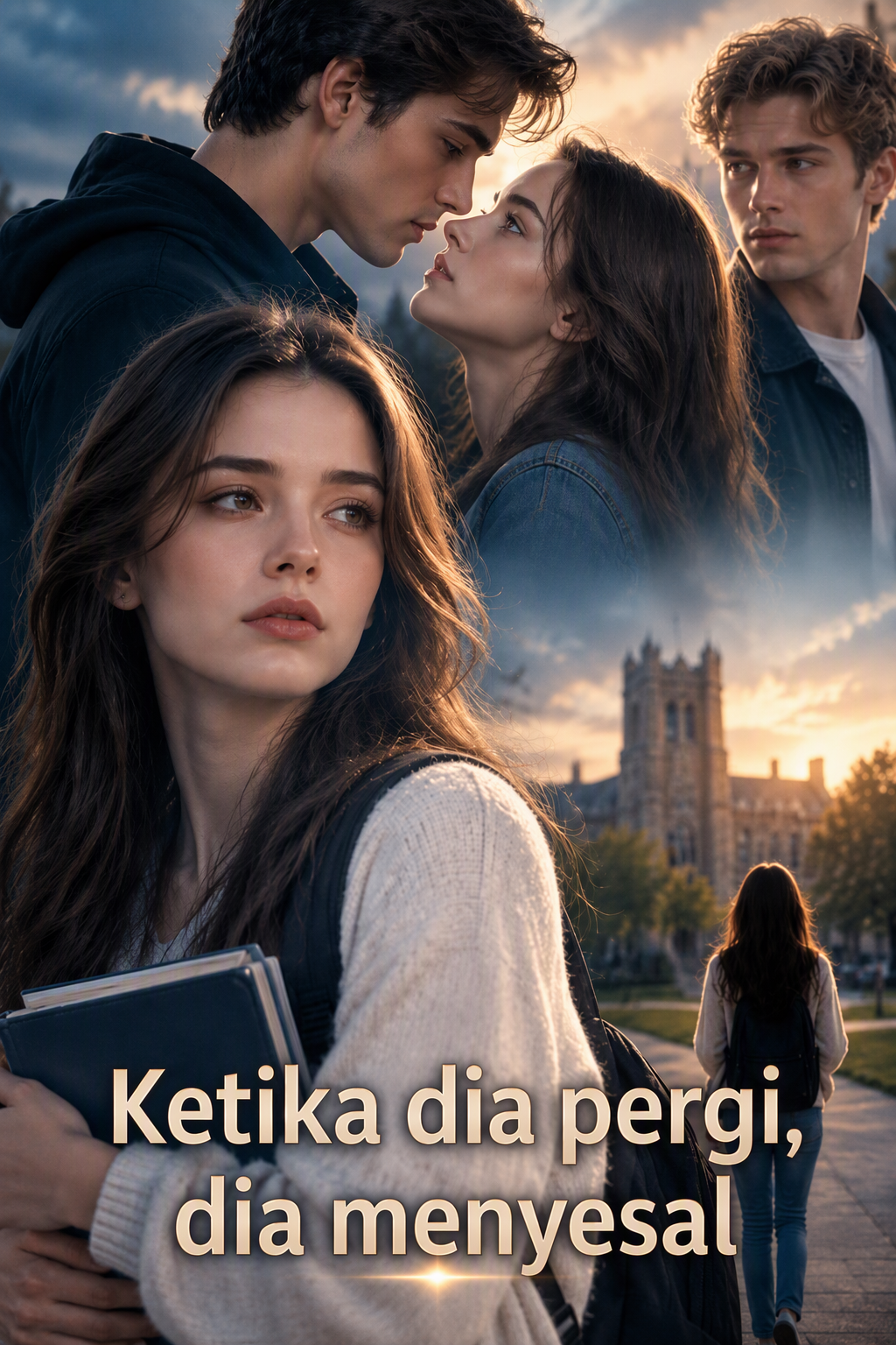 Ketika dia pergi, dia menyesal