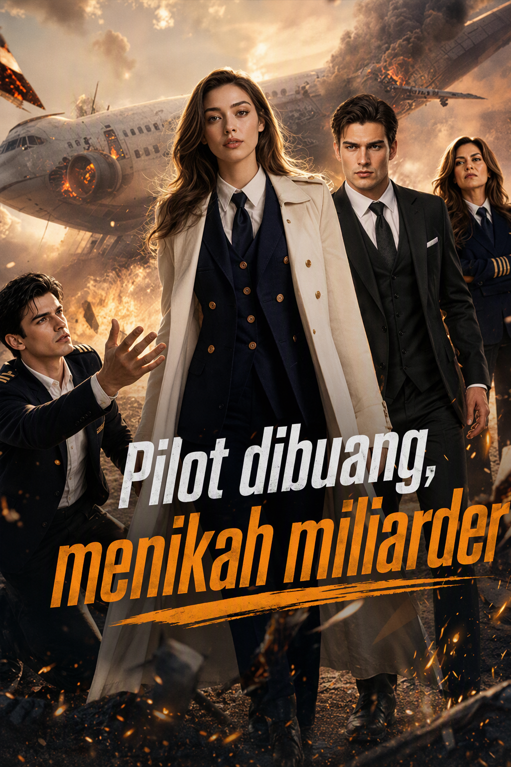 Pilot dibuang, menikah miliarder