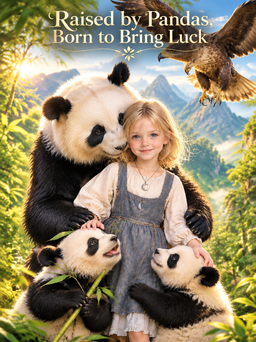 Raised by Pandas, Born to Bring Luck