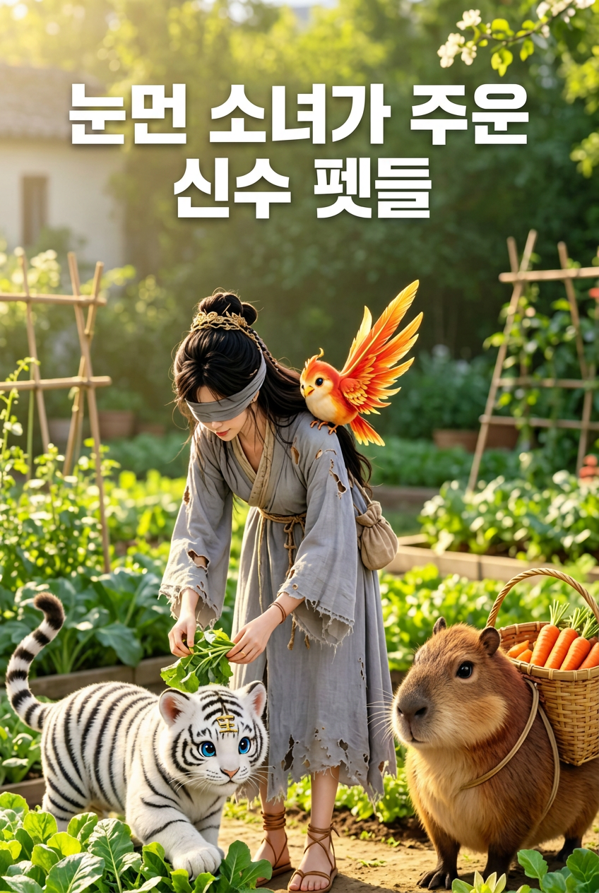 눈먼 소녀가 주운 신수 펫들