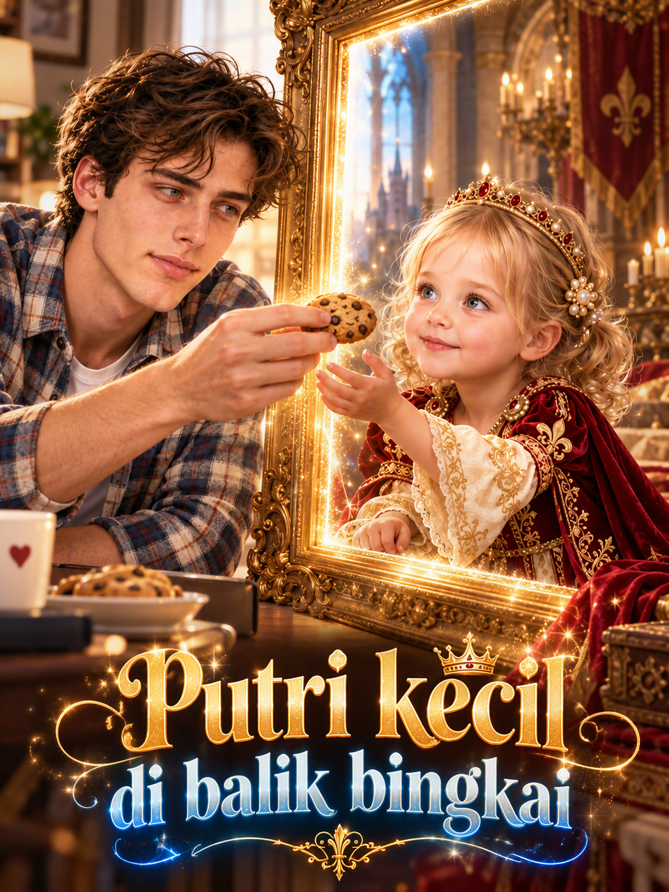 Putri kecil di balik bingkai