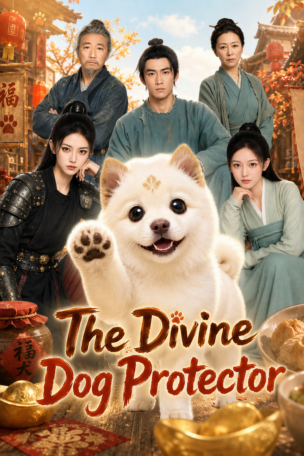 The Divine Dog Protector