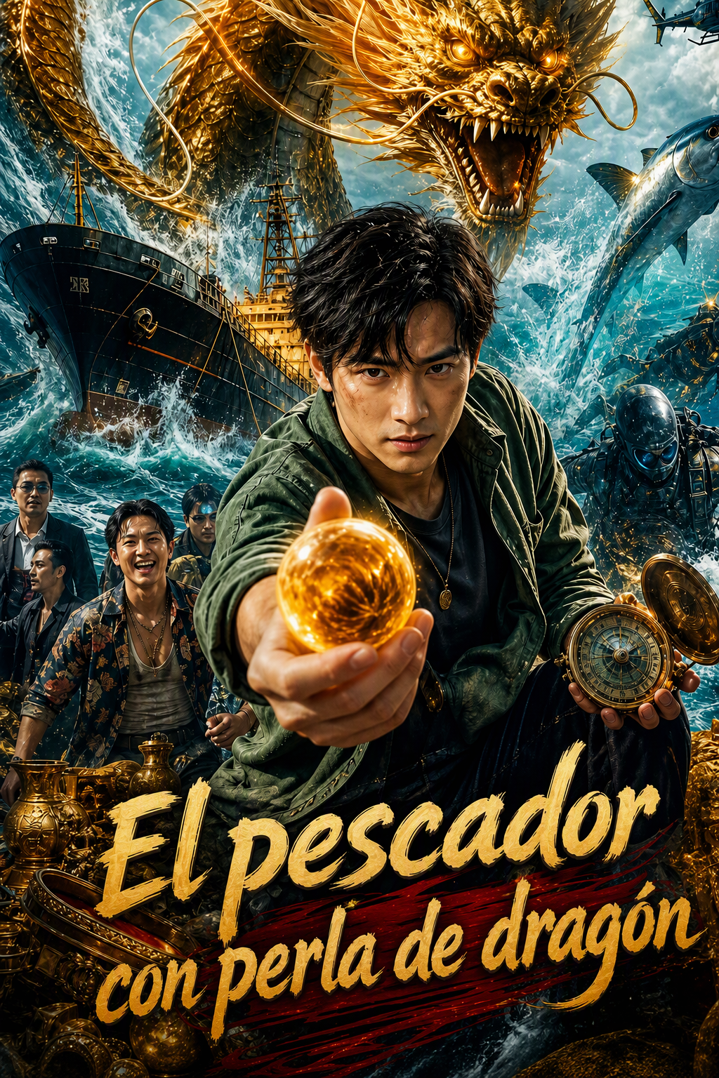 El pescador con perla de dragón