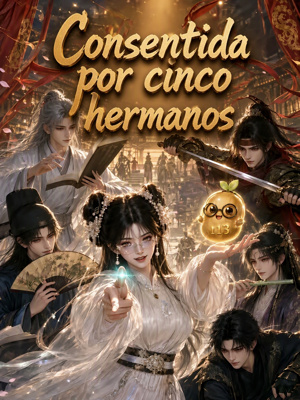 Consentida por cinco hermanos