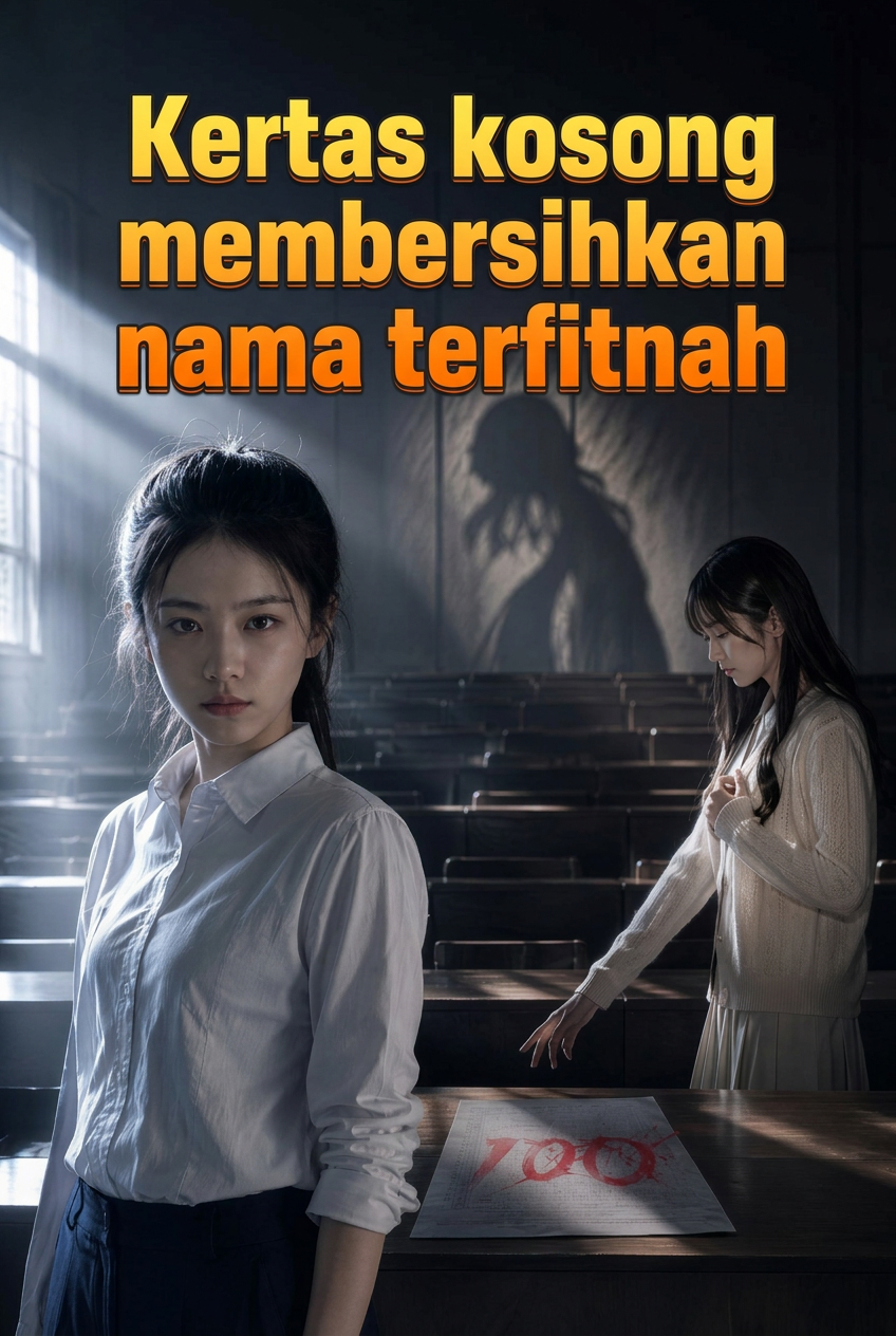 Kertas kosong membersihkan nama terfitnah
