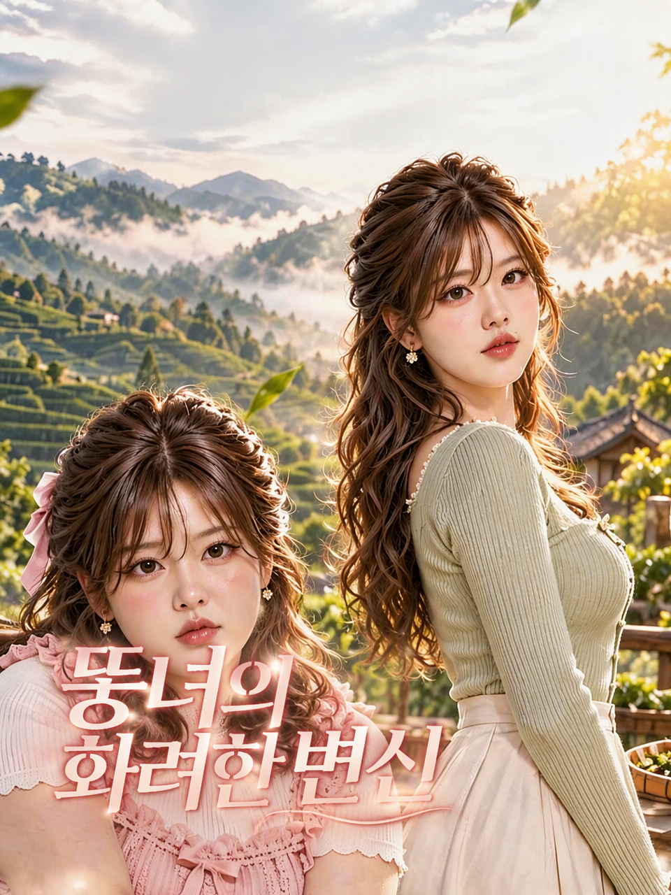 뚱녀의 화려한 변신