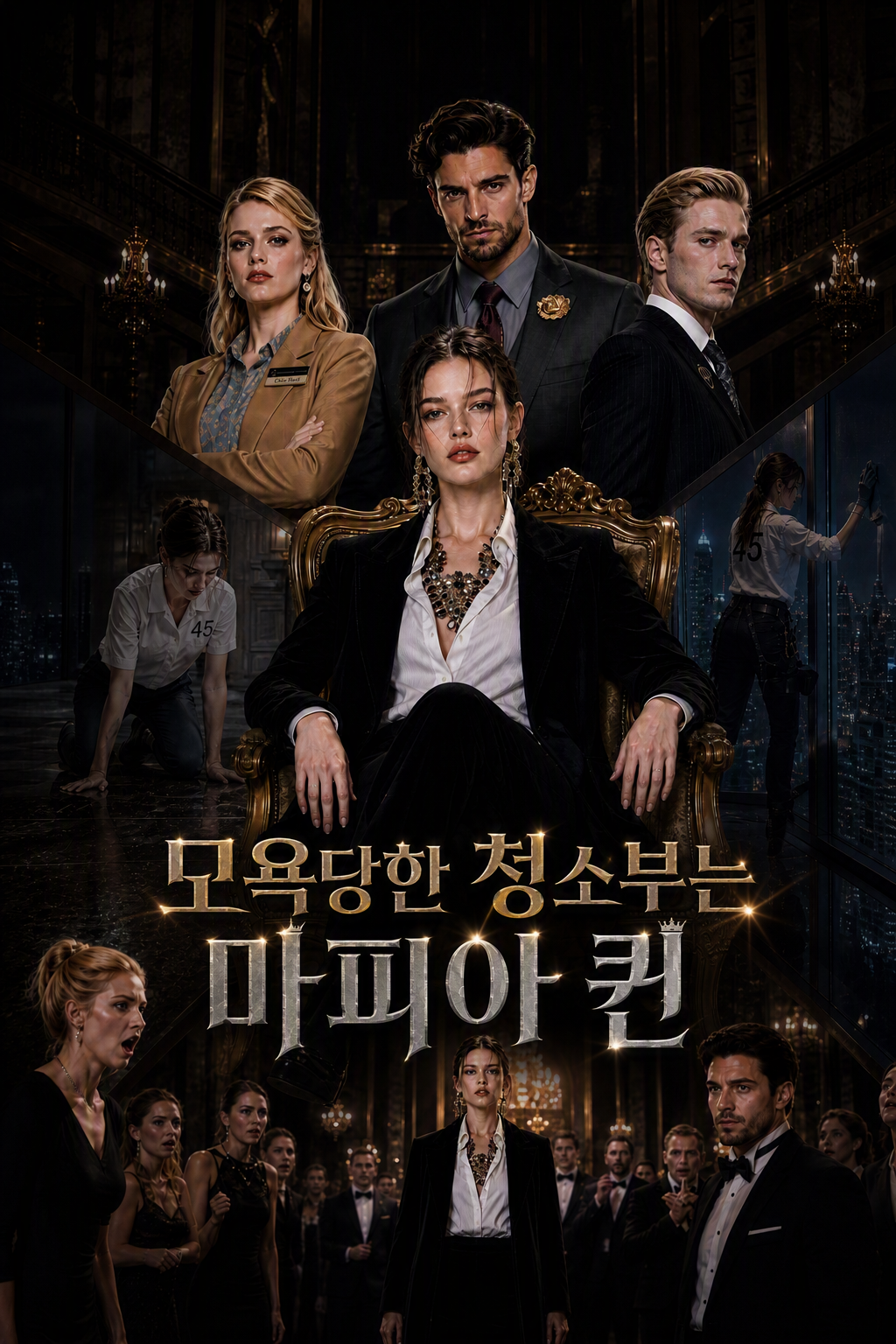 모욕당한 청소부는 마피아 퀸