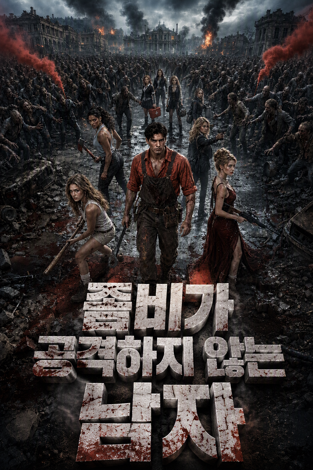 좀비가 공격하지 않는 남자