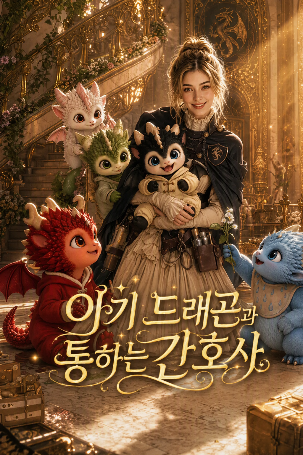 아기 드래곤과 통하는 간호사