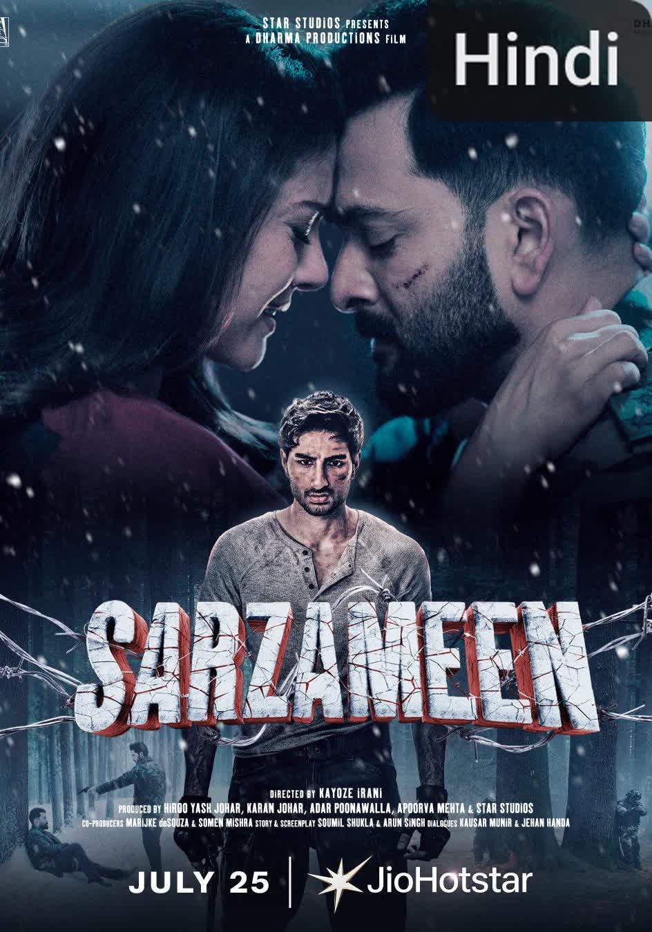 Sarzameen [Hindi] (2025)