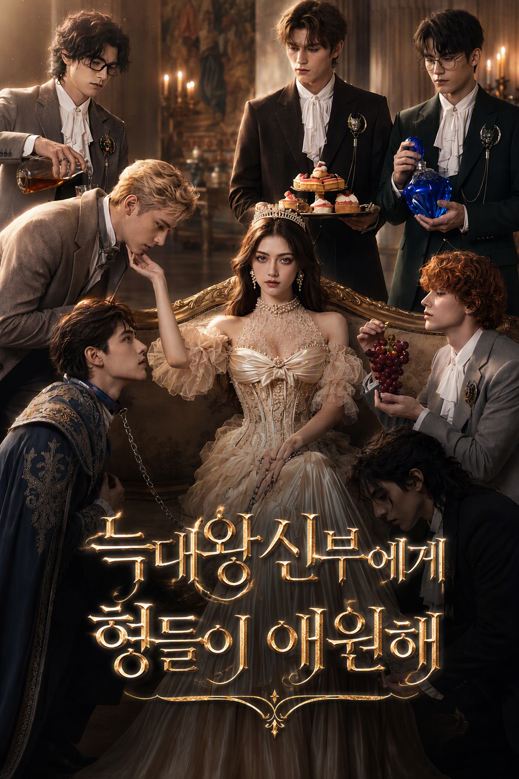 늑대왕 신부 일곱 형제가 빌어