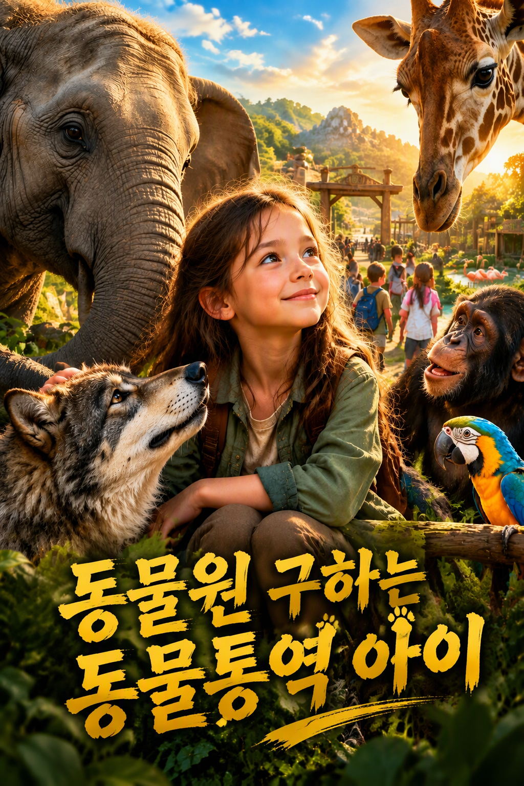 동물원 구하는 동물통역 아이