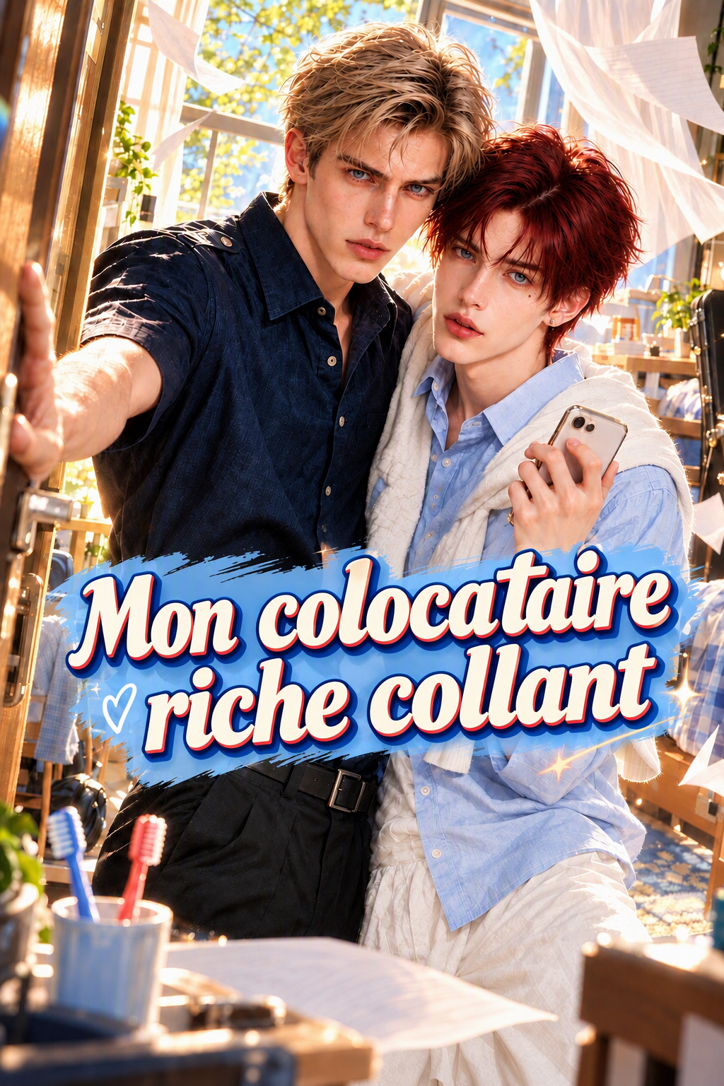 Mon colocataire riche collant
