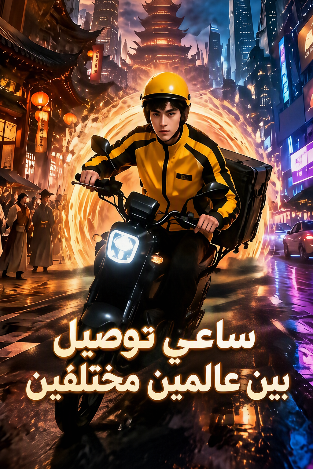 ساعي توصيل بين عالمين مختلفين