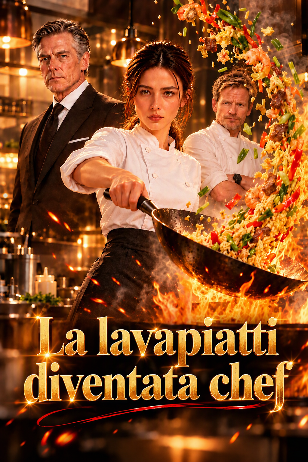 La lavapiatti diventata chef
