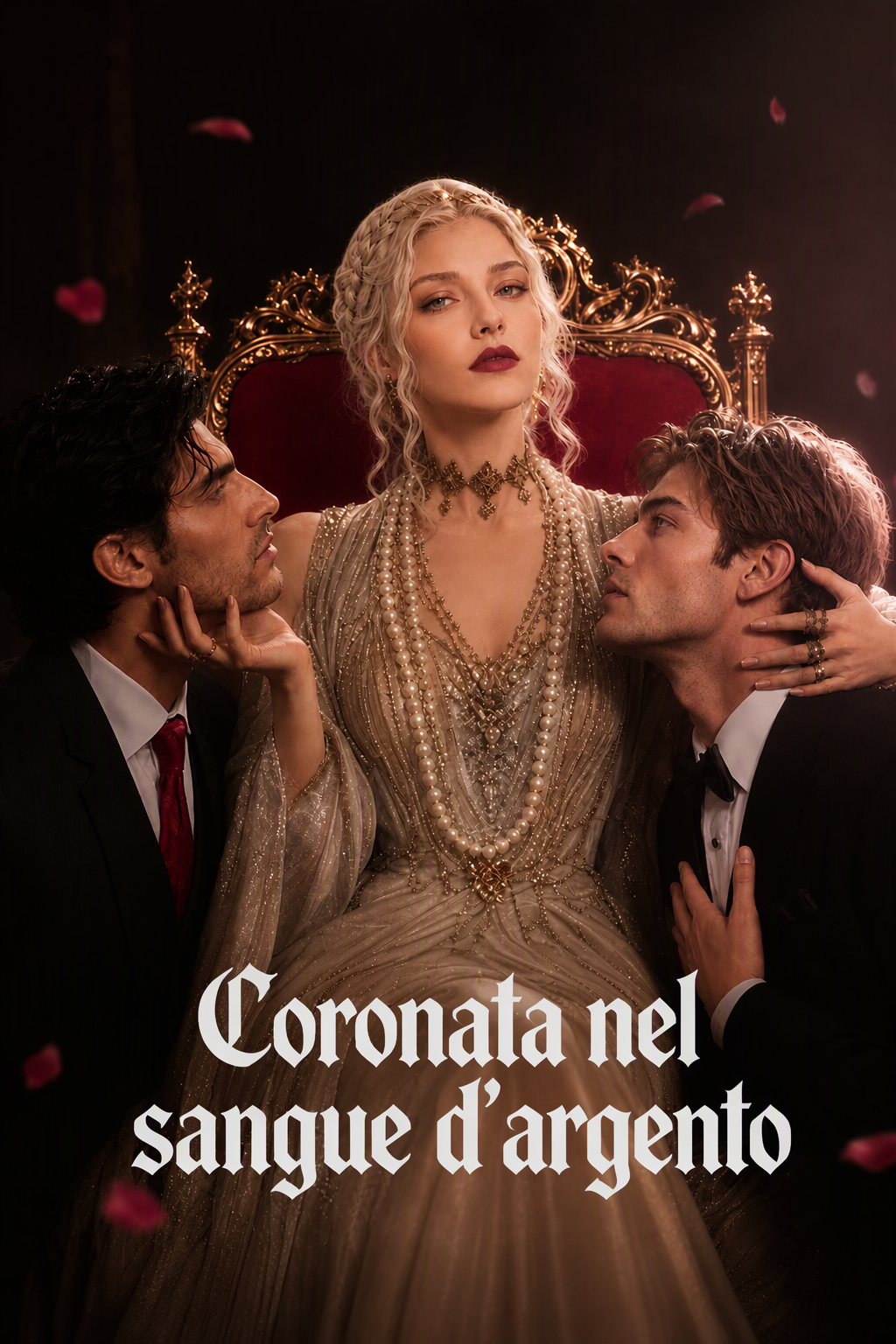 Coronata nel sangue d'argento