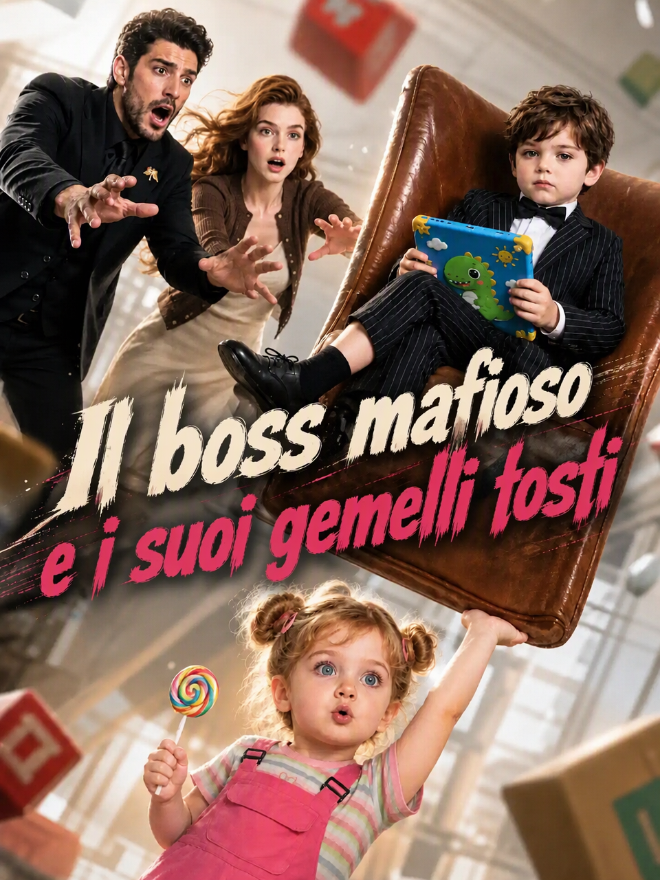 Il boss mafioso e i suoi gemelli tosti