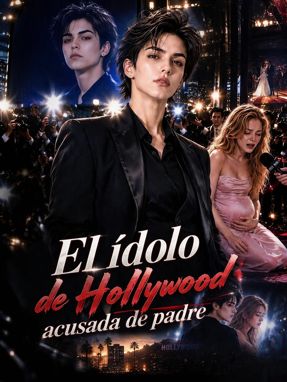 El ídolo de Hollywood acusada de padre