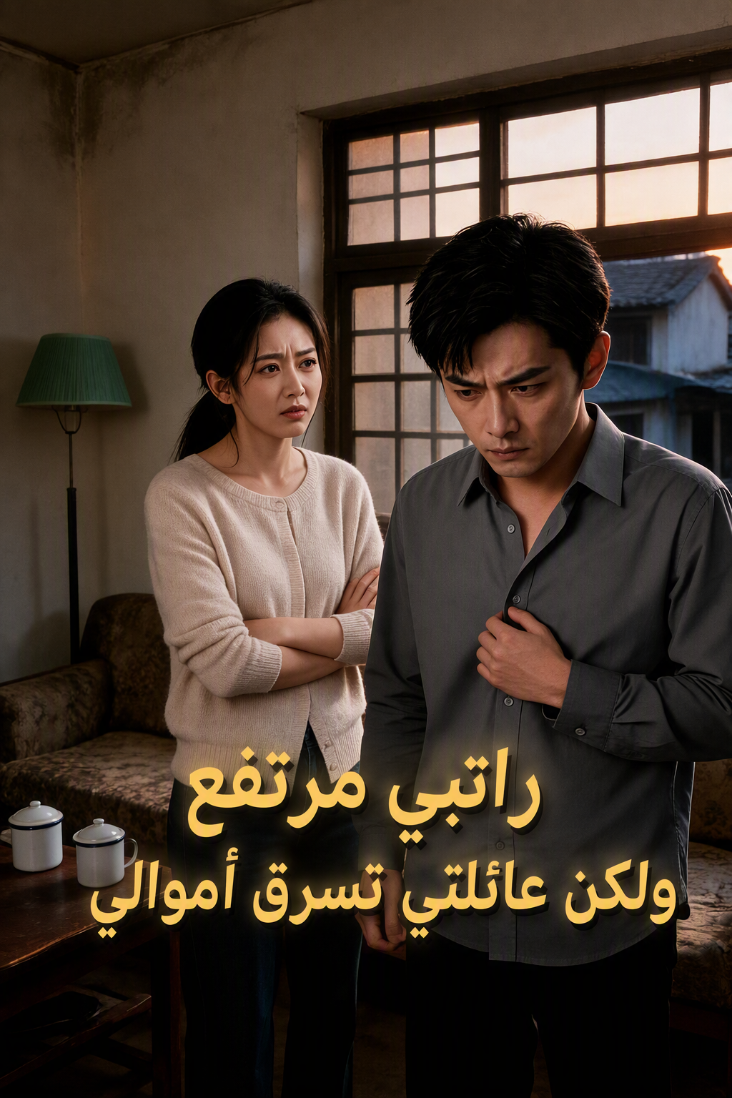 راتبي مرتفع ولكن عائلتي تسرق أموالي