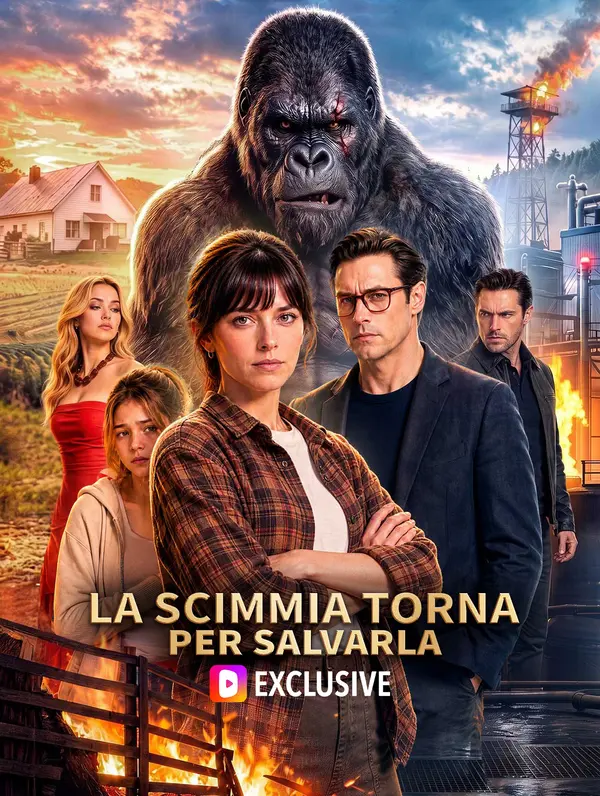 La scimmia torna per salvarla(Doppiato)