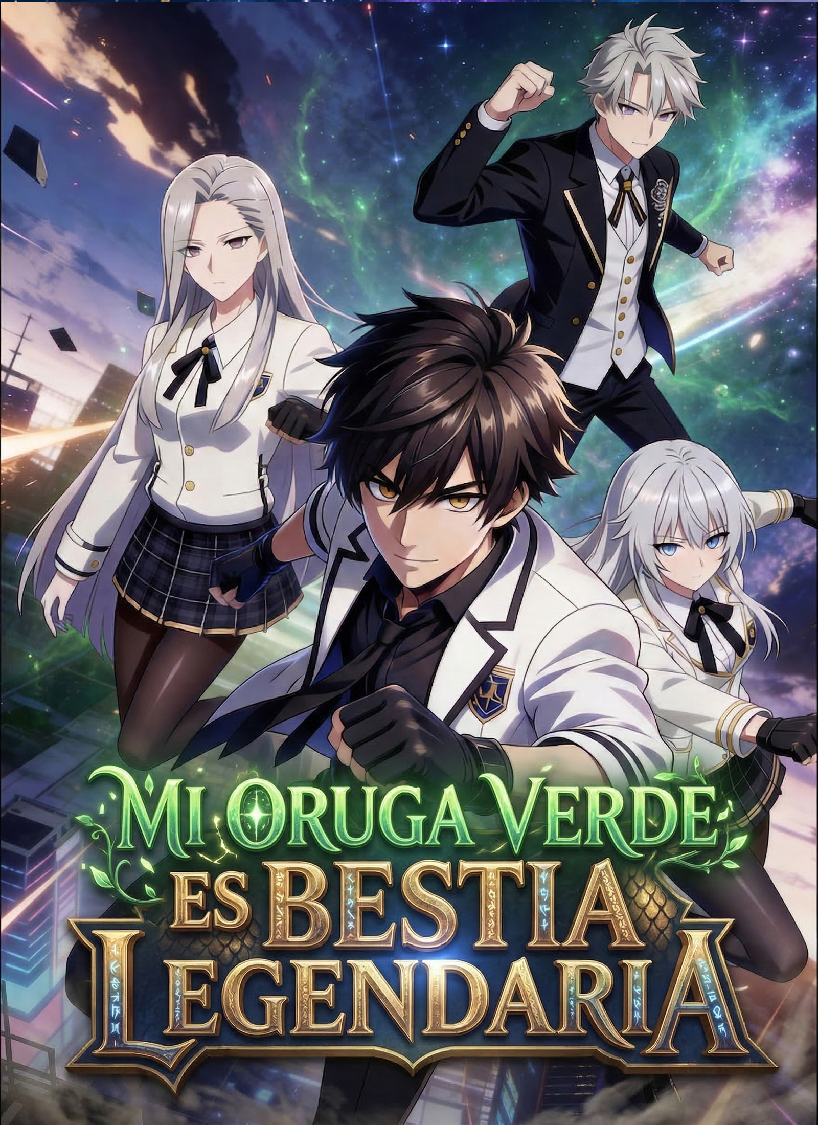 Mi Oruga Verde Es Bestia Legendaria