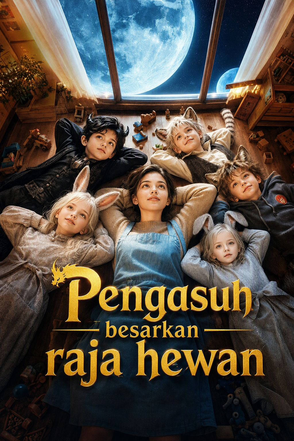 Pengasuh besarkan raja hewan