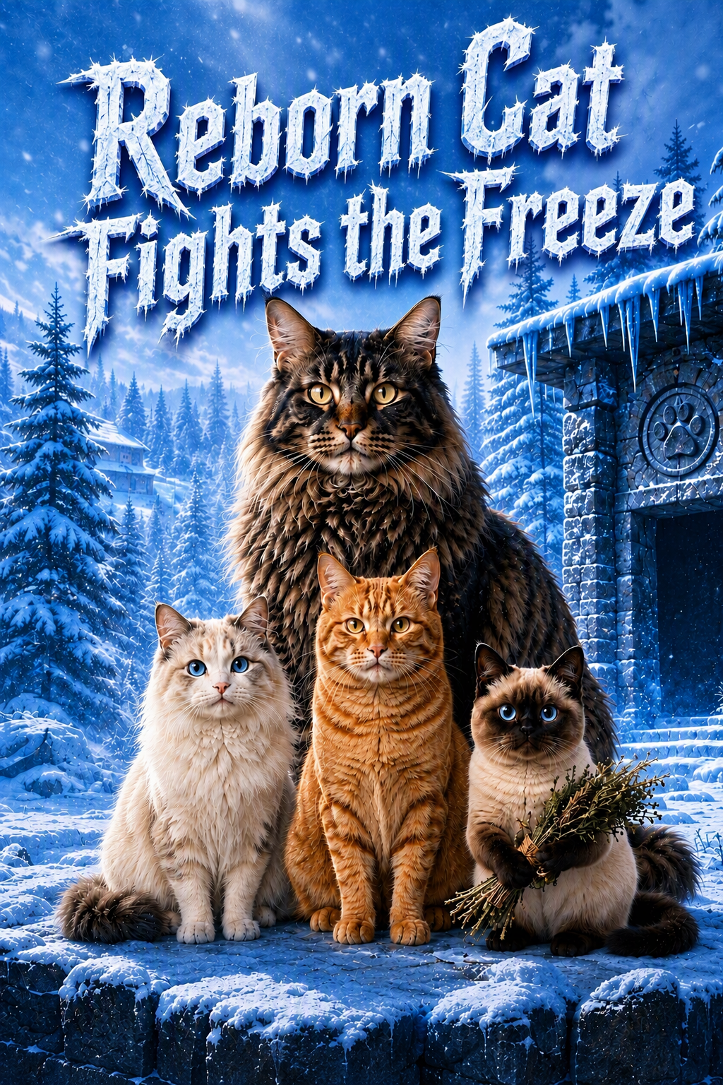 Reborn Cat Fights the Freeze
