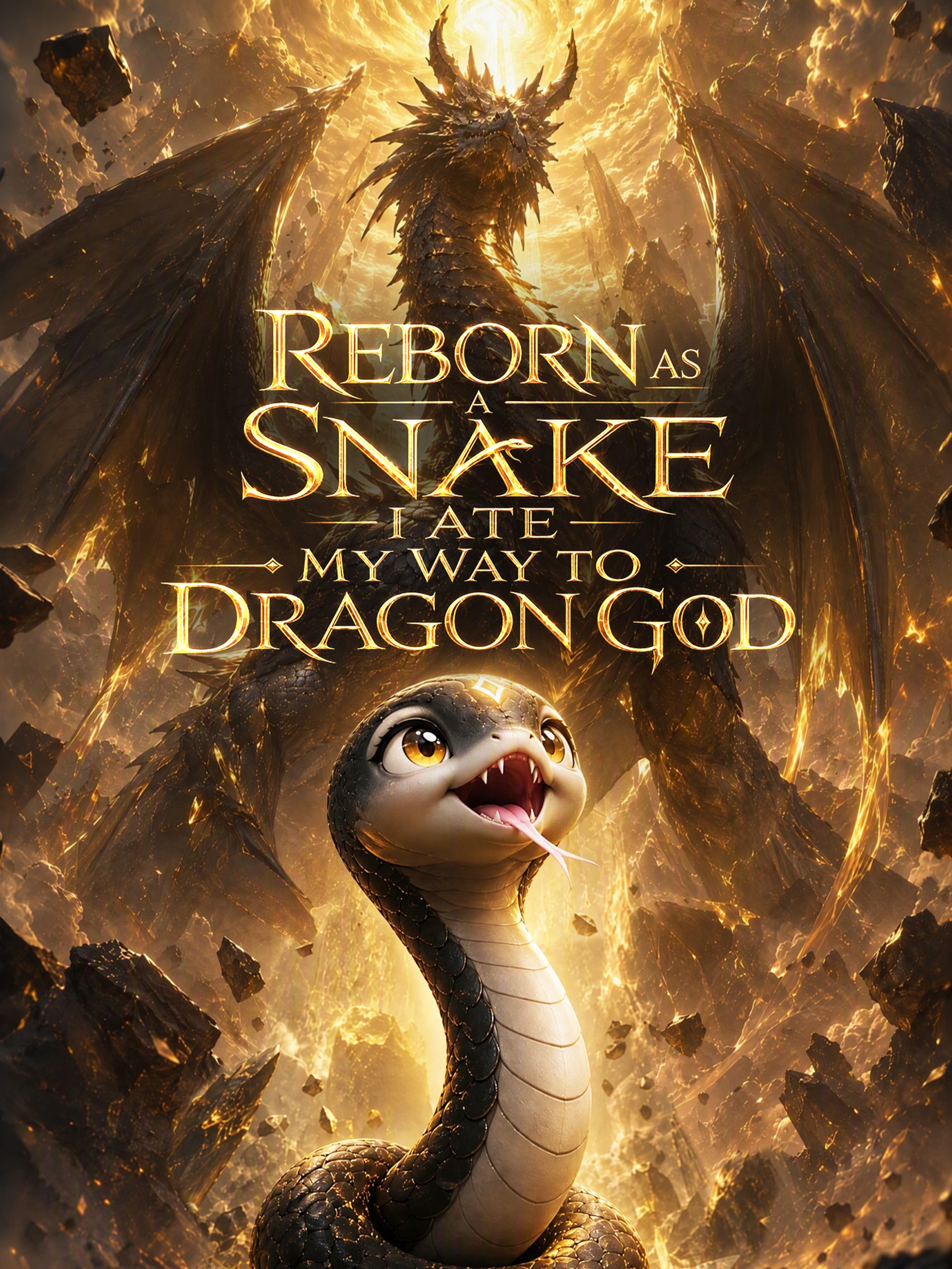 Reborn as a Snake, I Ate My Way to Dragon God