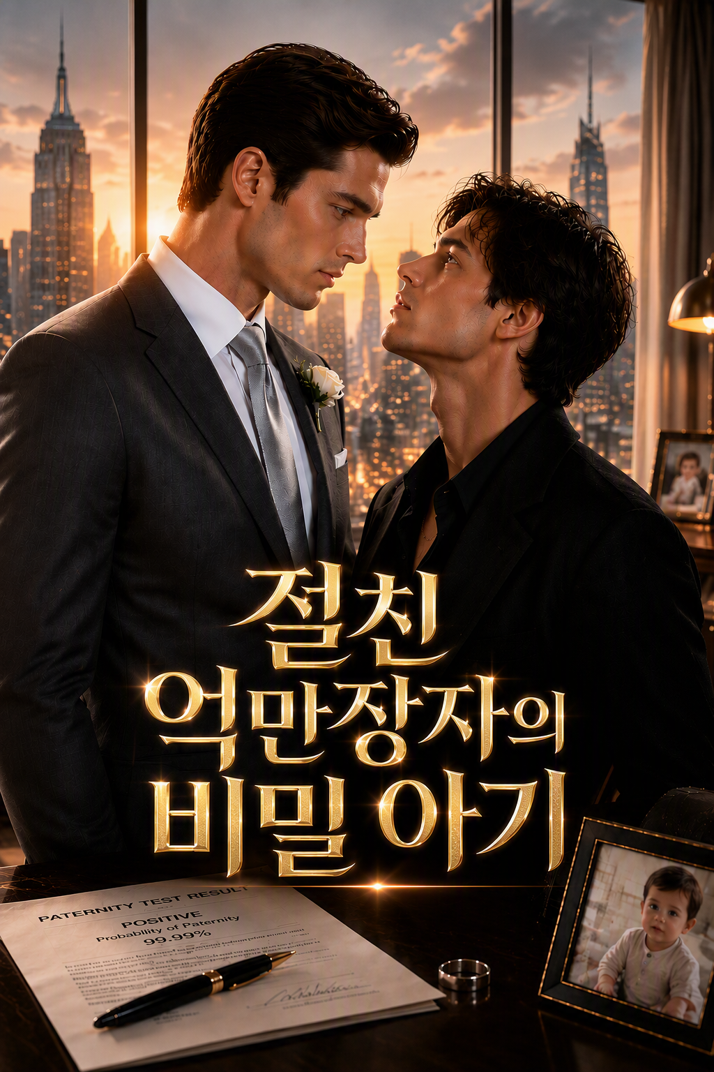 절친 억만장자의 비밀 아기