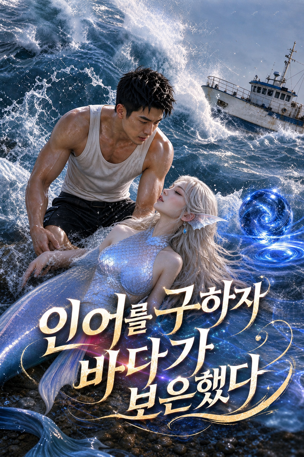 인어를 구하자 바다가 보은했다