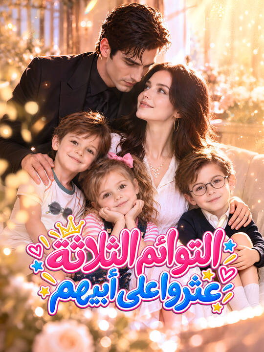 التوائم الثلاثة عثروا على أبيهم