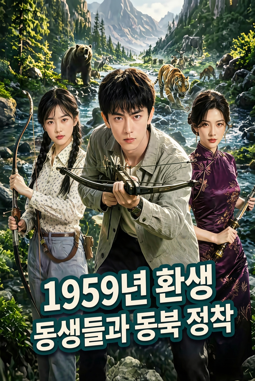 1959년 환생 동생들과 동북 정착