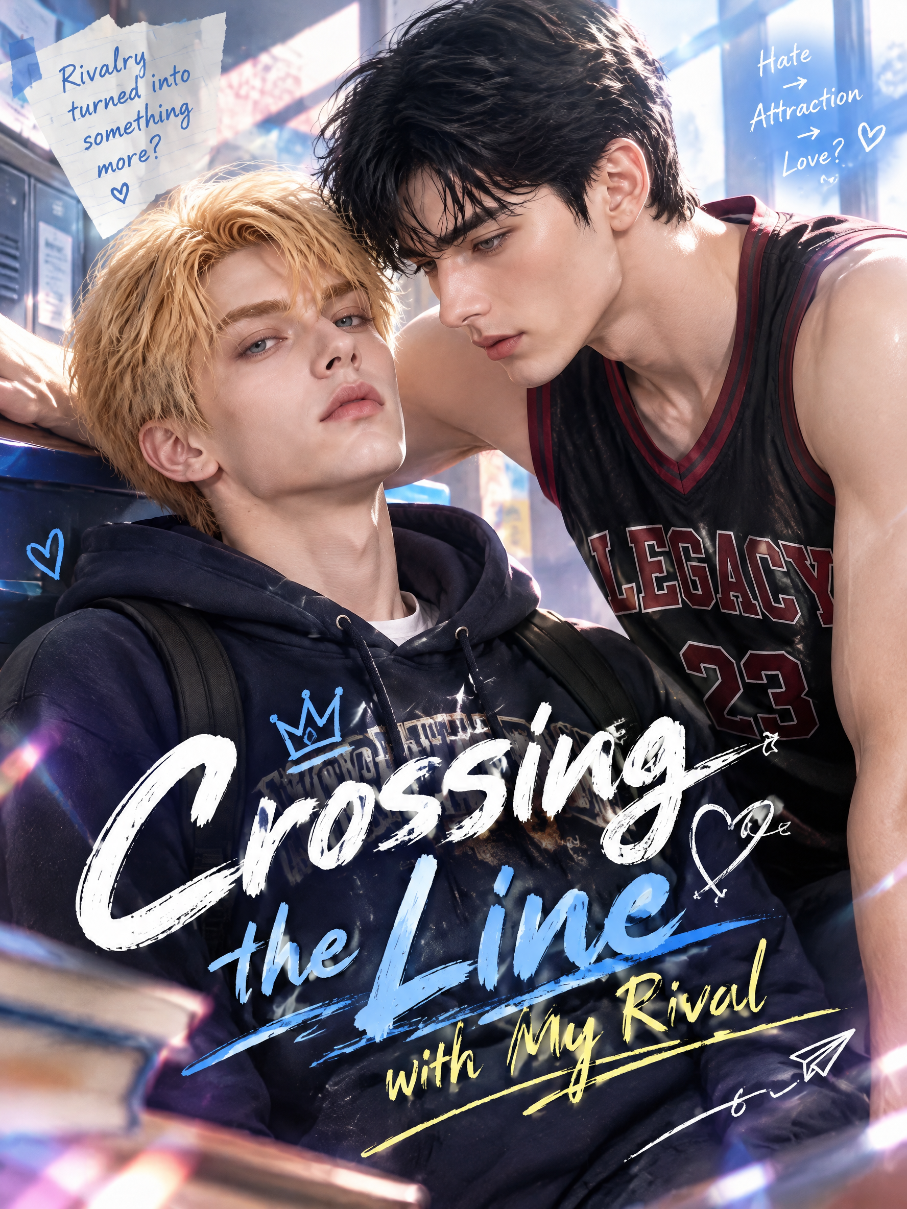 Crossing the Line with My Rival
