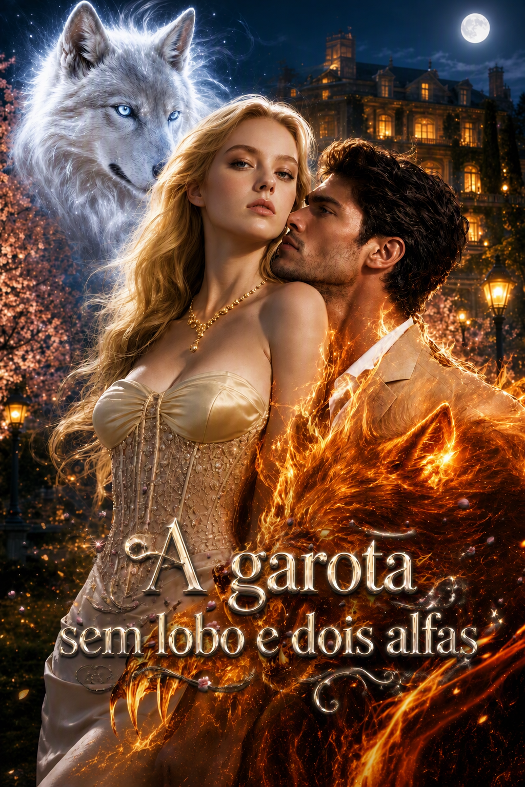 A garota sem lobo e dois alfas