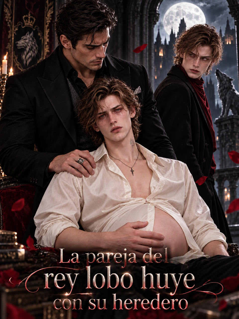 La pareja del rey lobo huye con su heredero