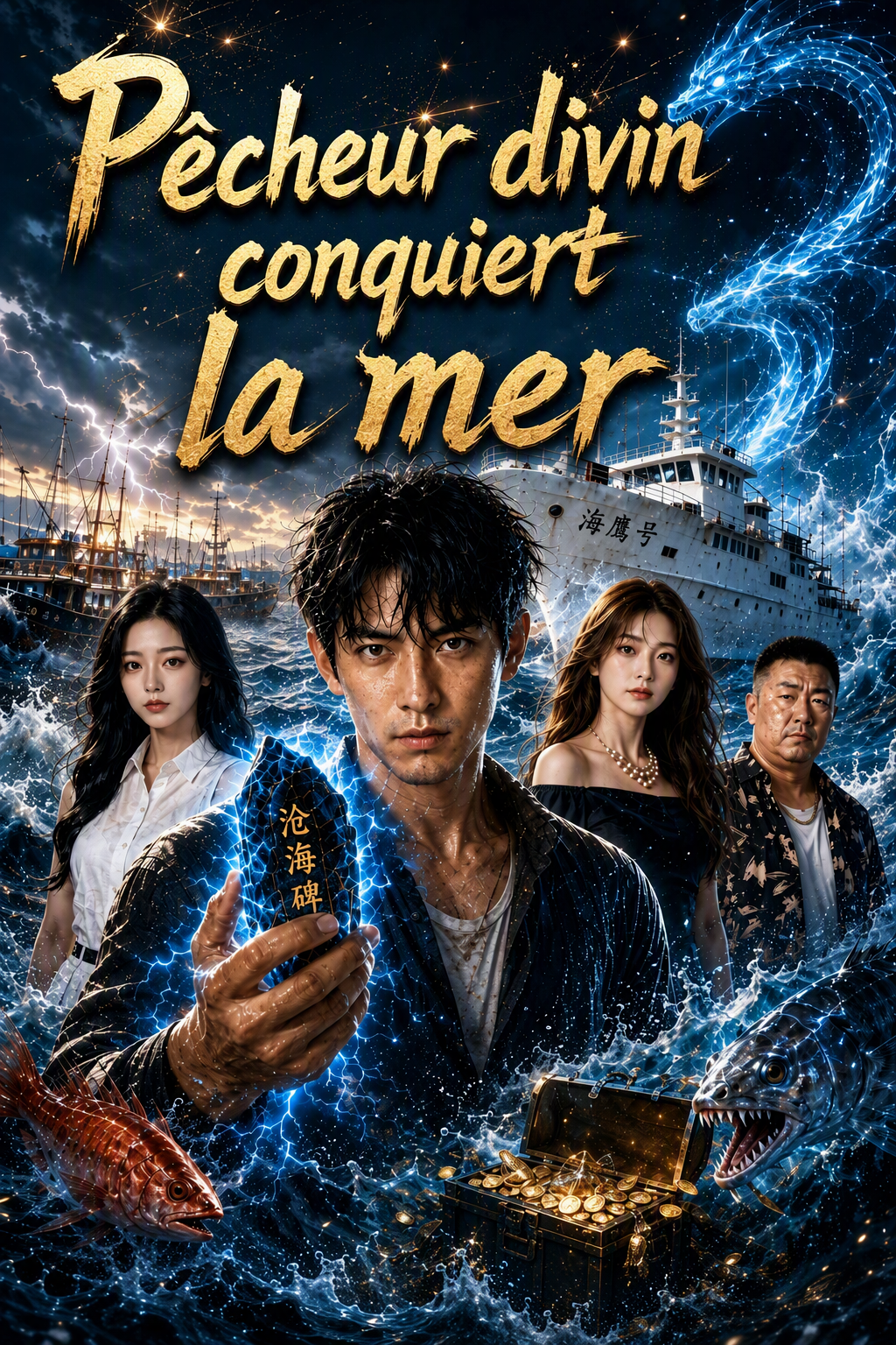 Pêcheur divin conquiert la mer