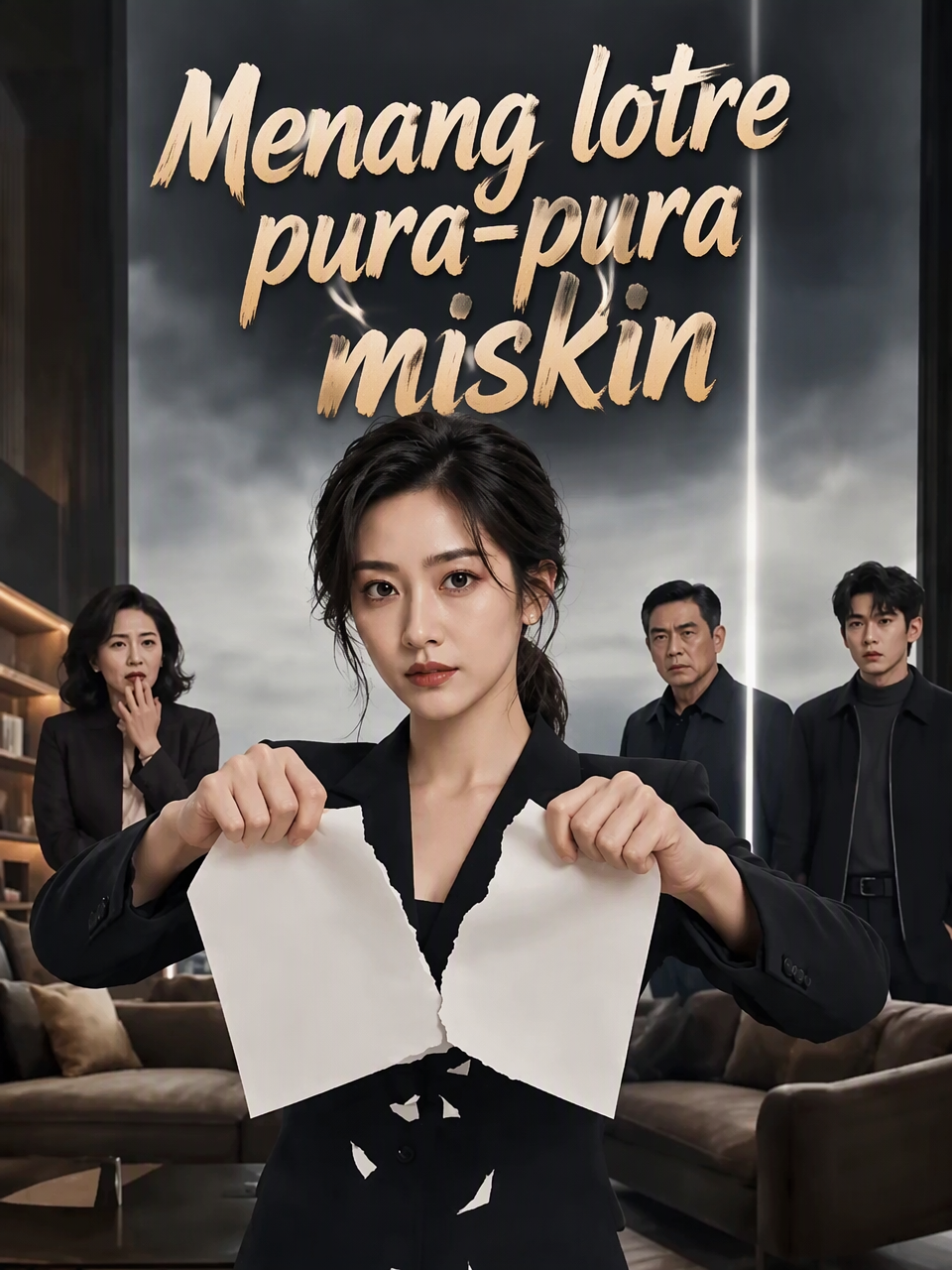 Menang lotre pura-pura miskin